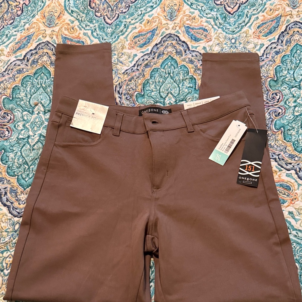Women's Brown Jeggings